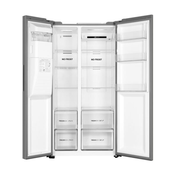 REFRIGERADORA HAIER HSM541HMNSS0 Side by Side Inoxidable 19 Pies cubicos - Image 3